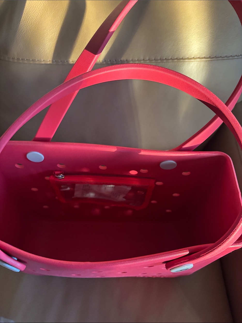 Pink Tote Bag - Picture 2 of 3